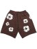 画像1: 【送料無料】DENIM TEARS COTTON WREATH SWEATSHORTS DARK BROWN (1)