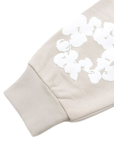 画像6: 【送料無料】DENIM TEARS COTTON WREATH ZIP HOODIE CREAM