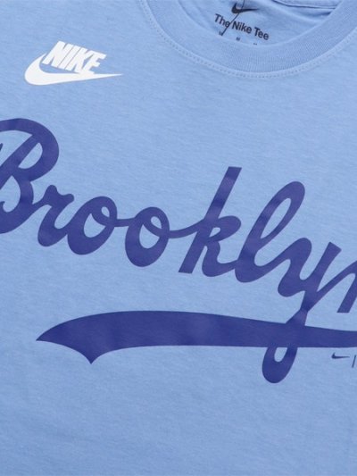 画像3: NIKE COOPERSTOWN WORDMARK TEE BROOKLYN DODGERS VALOR BLUE