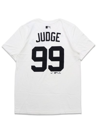 画像2: NIKE NAME & NUMBER HOME PLAYER TEE NYY AARON JUDGE