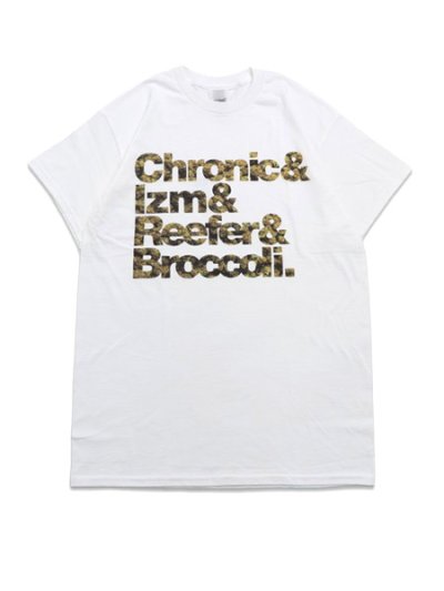 画像1: Rap Attack SLANG FOR WEED TEE WHITE