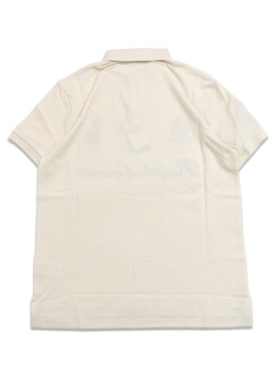 画像2: 【送料無料】POLO RALPH LAUREN CUSTOM SLIM BIG PONY MESH POLO GUIDE CREAM