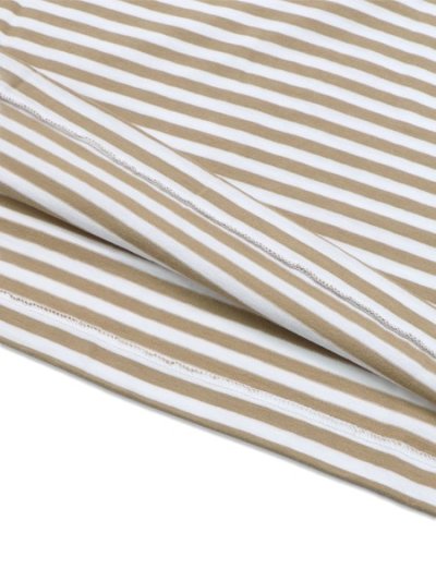画像4: 【送料無料】POLO RALPH LAUREN CLASSIC FIT STRIPED TEE VINTAGE KHAKI/WHITE