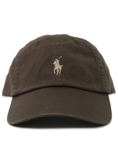 画像2: 【送料無料】POLO RALPH LAUREN CLASSIC SPORT CAP NUTMEG BROWN/KHAKI