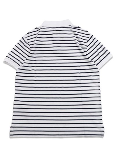 画像2: 【送料無料】POLO RALPH LAUREN CUSTOM SLIM STRIPED NEWPORT BEAR MESH POLO