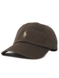 【送料無料】POLO RALPH LAUREN CLASSIC SPORT CAP NUTMEG BROWN/KHAKI