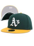 NEW ERA 59FIFTY OLD AUTHENTIC OAKLAND ATHLETICS