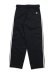 画像2: 【送料無料】ADIDAS 3 STRIPES PLEATED TROUSERS-BLACK (2)