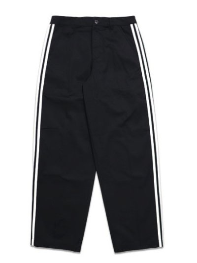 画像1: 【送料無料】ADIDAS 3 STRIPES PLEATED TROUSERS-BLACK
