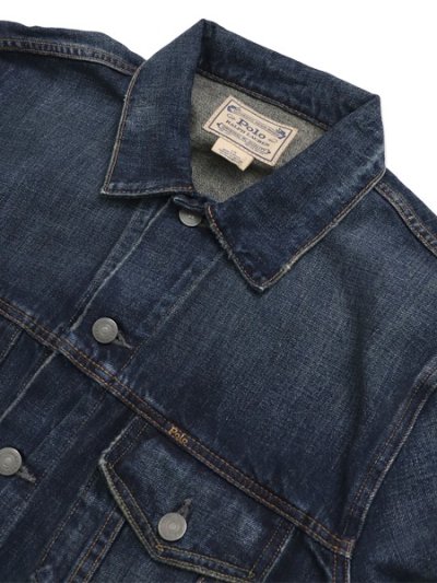 画像3: 【送料無料】POLO RALPH LAUREN FADED DENIM TRUCKER JACKET TRENTON