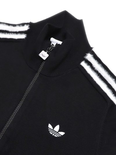画像3: 【送料無料】ADIDAS WMNS KNITTED FIREBIRD TRACK TOP-BLACK/WHITE