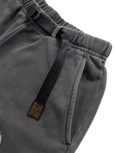 画像3: 【送料無料】VANSON 8/10 LENGTH FLEECE SHORT WHITE BONE DENIM PATCH