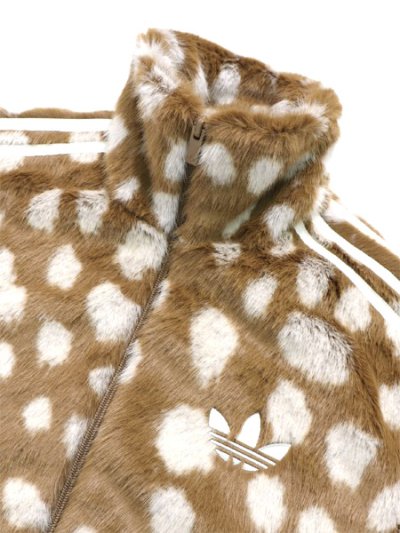画像3: 【送料無料】ADIDAS WMNS ANIMAL PRINT FIREBIRD JACKET-BROWN DESERT