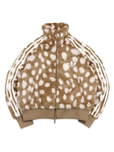 画像1: 【送料無料】ADIDAS WMNS ANIMAL PRINT FIREBIRD JACKET-BROWN DESERT