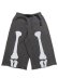 画像1: 【送料無料】VANSON 8/10 LENGTH FLEECE SHORT WHITE BONE DENIM PATCH (1)