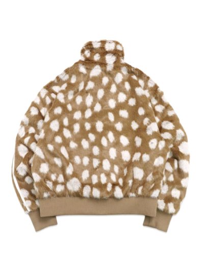 画像2: 【送料無料】ADIDAS WMNS ANIMAL PRINT FIREBIRD JACKET-BROWN DESERT
