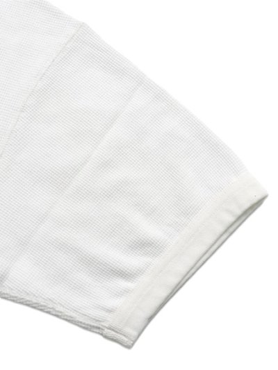 画像4: 【送料無料】VANSON THERMAL S/S TEE BLACK BONE PATCH