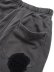 画像4: 【送料無料】VANSON 8/10 LENGTH FLEECE SHORT BLACK BONE DENIM PATCH (4)
