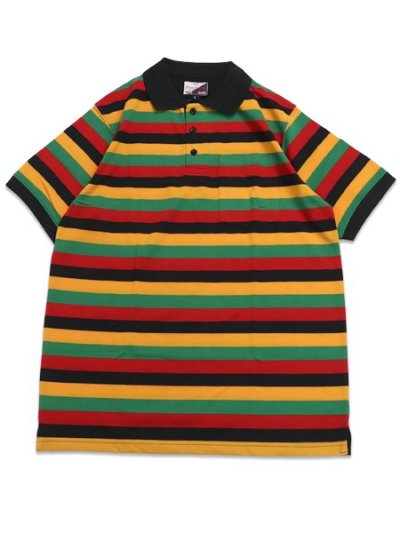 画像1: PENDEEN S/S POLO SHIRT RASTA