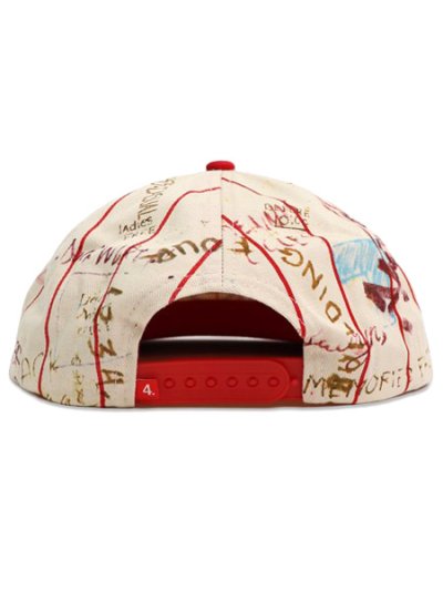 画像4: 【送料無料】BLDG4 POTALA HAT WHITE/RED