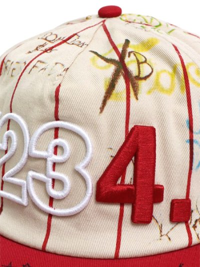 画像6: 【送料無料】BLDG4 POTALA HAT WHITE/RED