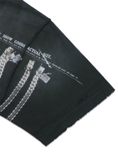 画像7: 【送料無料】BLDG4 TV TOWER KNIT TEE JET BLACK