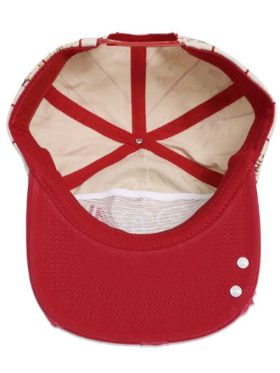 画像5: 【送料無料】BLDG4 POTALA HAT WHITE/RED