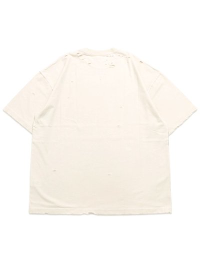 画像2: 【送料無料】BLDG4 TV TOWER KNIT TEE ANTIQUE WHITE