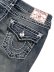 画像5: 【送料無料】TRUE RELIGION W JOEY LOW RISE SUPER T FLAP FLARE DANDELION FADE (5)