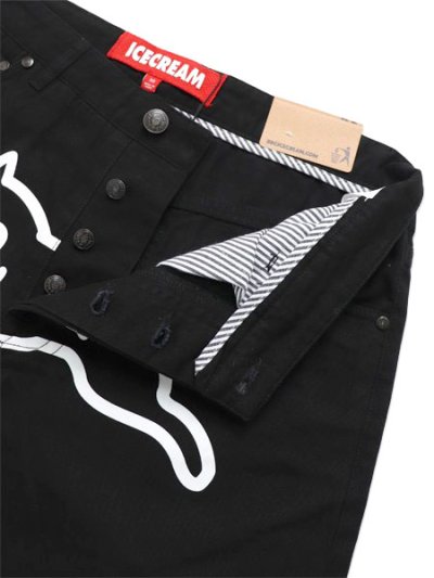 画像4: 【送料無料】ICECREAM FENTON SHORT BLACK