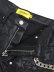 画像5: 【送料無料】GUAPI OBSIDIAN BLACK STARS LEATHER SHORTS (5)
