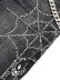 画像7: 【送料無料】GUAPI OBSIDIAN BLACK SPIDER DENIM SHORTS (7)
