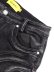 画像4: 【送料無料】GUAPI OBSIDIAN BLACK CROSS BUCKLE SHORTS (4)