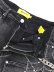 画像5: 【送料無料】GUAPI OBSIDIAN BLACK SPIDER DENIM SHORTS (5)