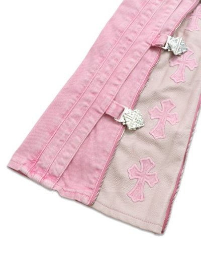画像8: 【送料無料】GUAPI FRENCH ROSE CROSS BUCKLE DENIM