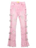 【送料無料】GUAPI FRENCH ROSE CROSS BUCKLE DENIM