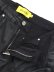 画像4: 【送料無料】GUAPI ALL BLACK CROSS BUCKLE DENIM (4)