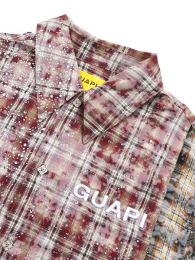 画像3: 【送料無料】GUAPI ECLIPSE PLAID SHIRT