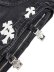 画像4: 【送料無料】GUAPI OBSIDIAN BLACK CROSS BUCKLE DENIM (4)
