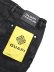 画像6: 【送料無料】GUAPI ALL BLACK CROSS BUCKLE DENIM (6)