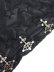 画像8: 【送料無料】GUAPI OBSIDIAN BLACK STARS LEATHER SHORTS (8)