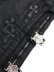 画像7: 【送料無料】GUAPI ALL BLACK CROSS BUCKLE SHORTS (7)