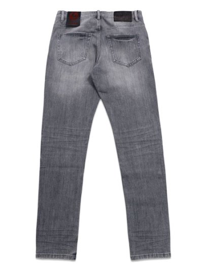 画像2: 【送料無料】ANOM DENIM 360 SKINNY DENIM GRAY WASH