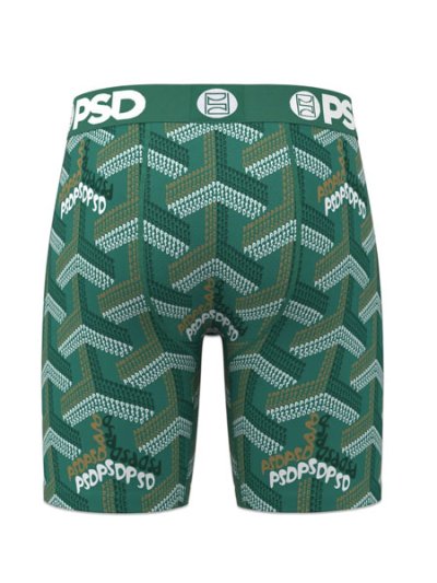 画像2: PSD PSD LABYRINTH GREEN TRUNKS