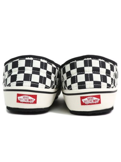 画像4: VANS SLIP-ER 2 CHECKERBOARD BLACK/CLASSIC WHITE