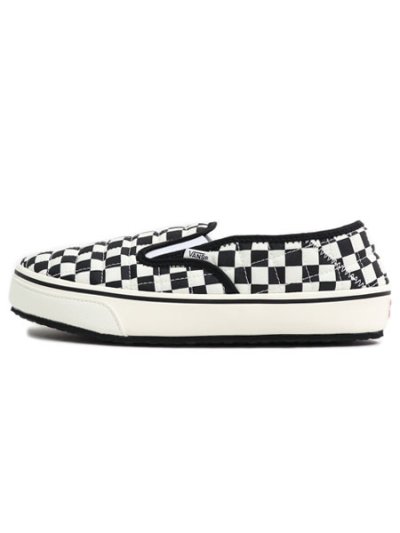 画像1: VANS SLIP-ER 2 CHECKERBOARD BLACK/CLASSIC WHITE