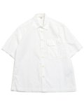 【送料無料】C.P.COMPANY SHIRTS SHORT SLEEVE IN POPELINE GAUZE WHITE