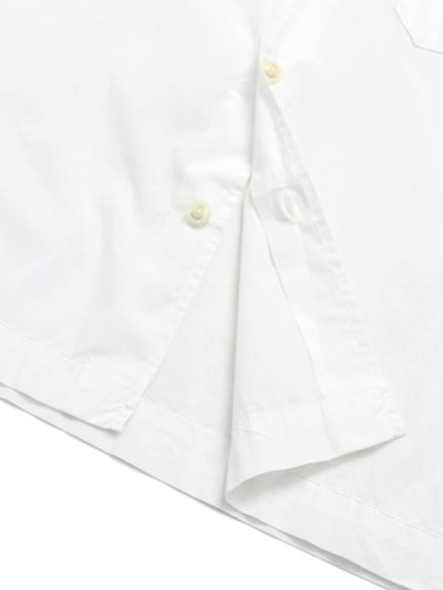 画像5: 【送料無料】C.P.COMPANY SHIRTS SHORT SLEEVE IN POPELINE GAUZE WHITE