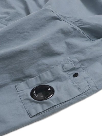 画像8: 【送料無料】C.P.COMPANY MICRO-REPS HOODED LENS JACKET SILVER BLUE