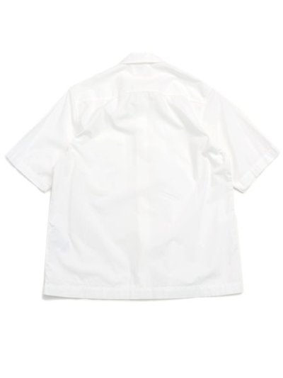 画像2: 【送料無料】C.P.COMPANY SHIRTS SHORT SLEEVE IN POPELINE GAUZE WHITE